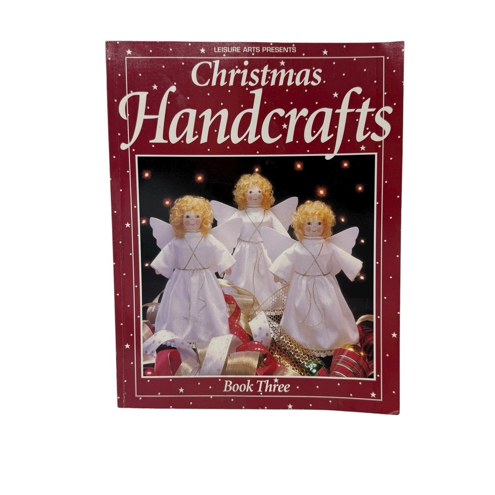 Christmas Handcrafts by Leisure‎ Arts  Book 3 1994 Arts & Crafts Cross Stitch +